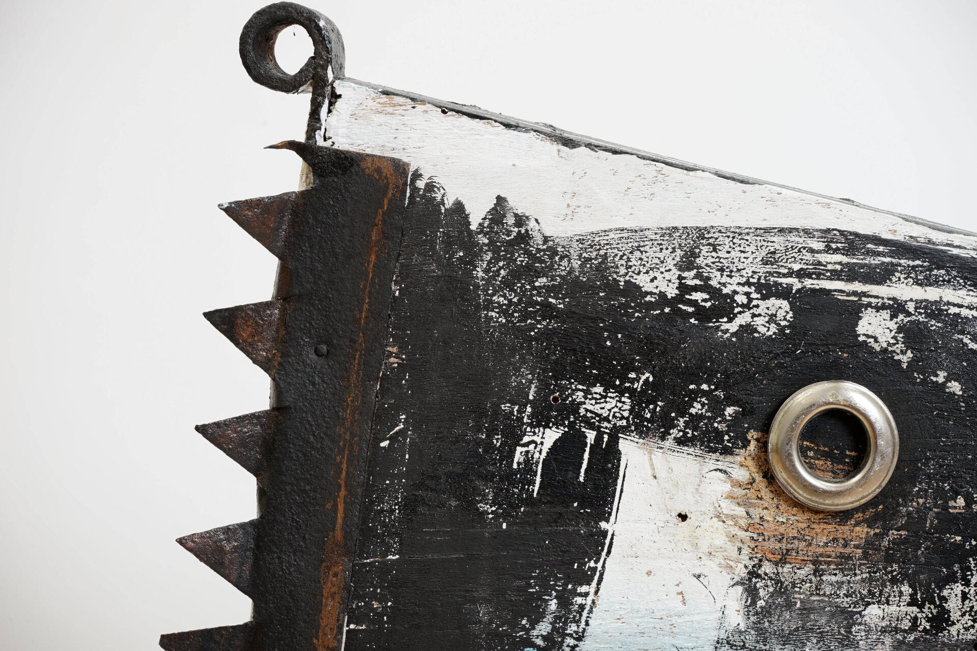 Black and Blue Bird Detail (2)