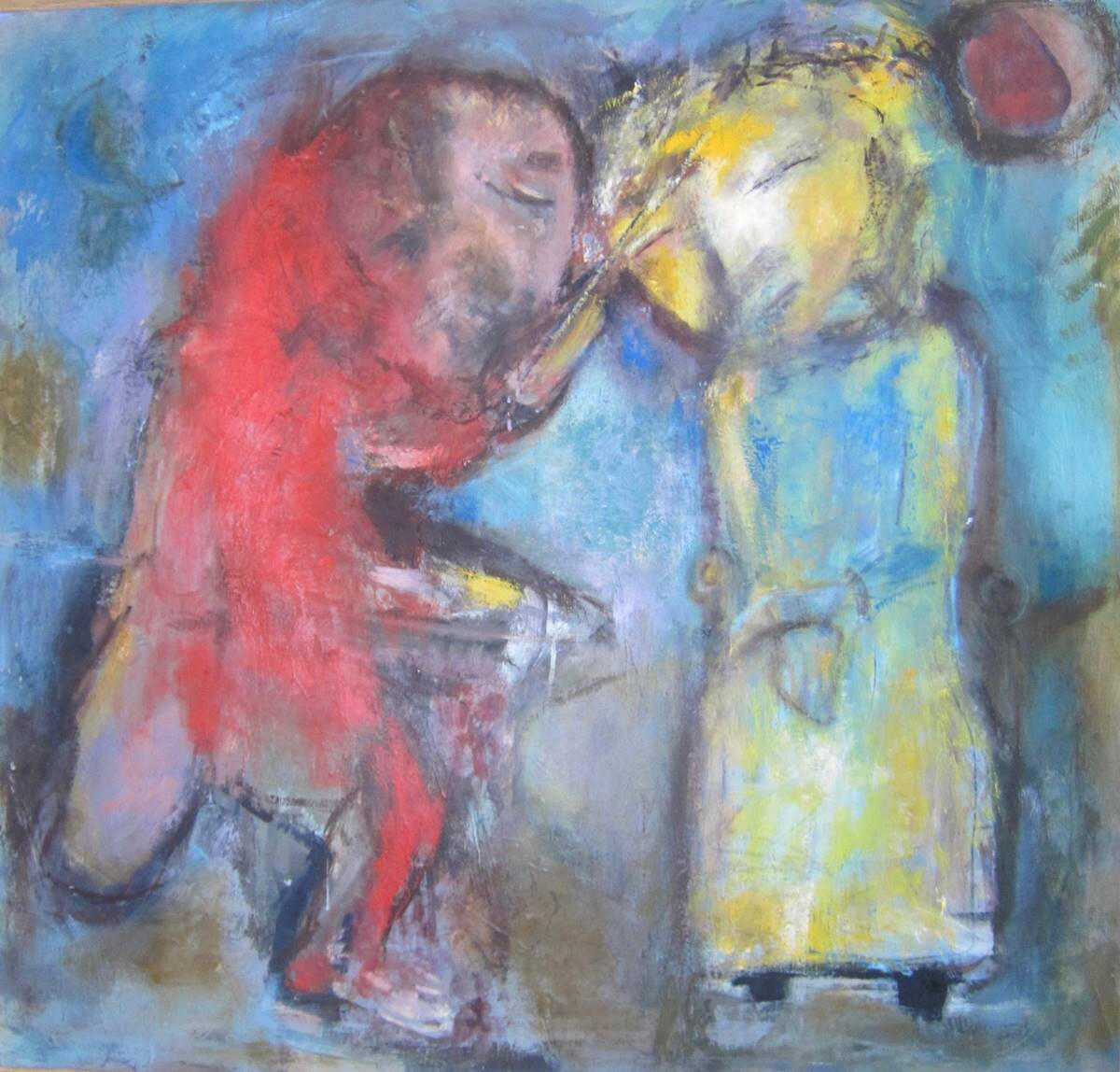 Painting the Bindi on Jesus Painting the Bindi on Jesus